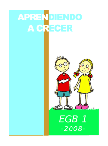 Aprendiendo a Crecer - Cuadernillo EGB 1