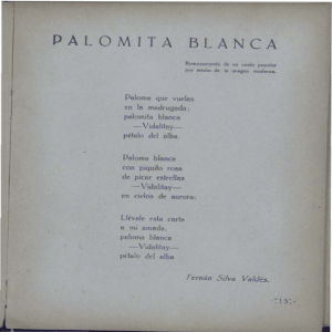 PALOMITA BLANCA