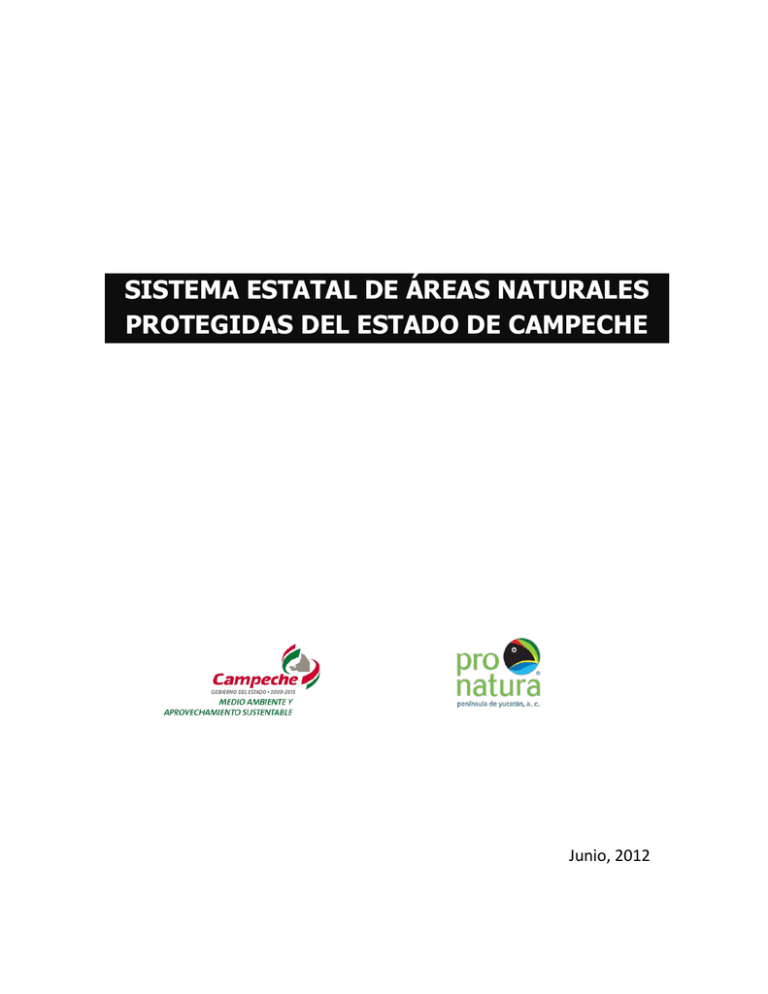 Sistema Estatal De áreas Naturales Protegidas Del Estado