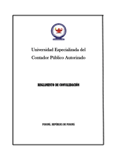 Universidad Especializada del Contador Público Autorizado