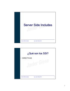 Server Side Includes