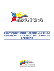 convención internacional sobre la represión y el castigo del crimen
