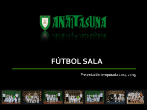 fútbol sala - Anaitasuna