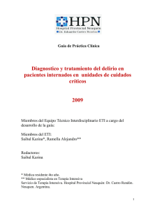 670 kB 04/06/2014 Delirio en UTI - Ministerio de Salud y Desarrollo