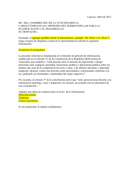 ACTA DE COMPROMISO DE CUMPLIMIENTO DE HORARIO