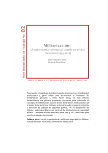 Militarización - México vía Berlín e. V.