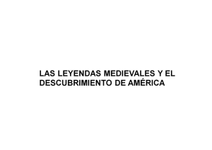 las leyendas medieval¡es y el descubrimiento de america