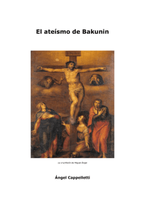 El ateísmo de Bakunin - Memorias y minutos