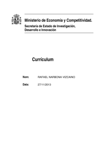 Currículum vitae en PDF - Universitat de València