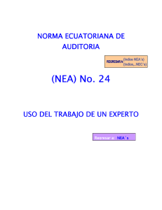 (NEA) No. 24 - Colegio de Contadores Bachilleres y Públicos del