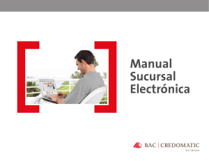 Manual Sucursal Electrónica