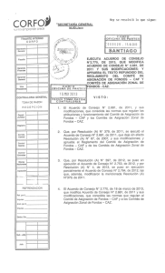 Reglamento del Comité de Asignaciones de Fondos