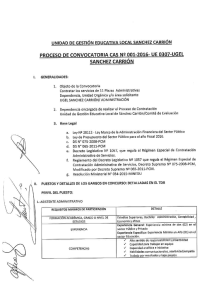 convocatoria cas n° 001-2016-ue 307