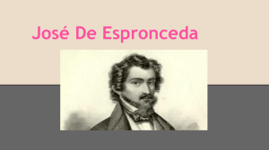 José De Espronceda