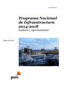 Mayo de 2014 Programa Nacional de Infraestructura 2014