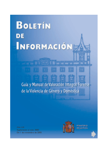 Valoración Integral Forense de la Violencia de Género y Doméstica