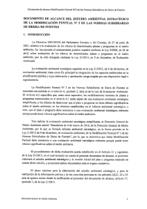 Documento de Alcance Sierra de Fuentes IA15-408