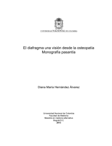 El diafragma una visión desde la osteopatía Monografía pasantía