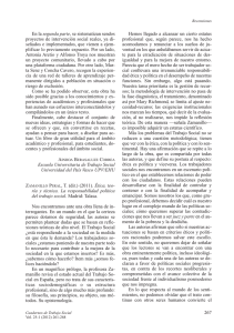 ZAMANILLO PERAL, T. (dir.) (2011). Ética, teoría y técnica. La