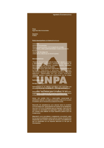 Ingeniería Electromecánica - UNPA-UACO