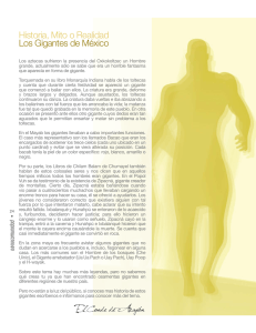 Historia, Mito o Realidad Los Gigantes de México