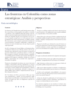 Las fronteras en Colombia como zonas estratégicas: Análisis y