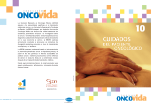 Descargar el folleto "Cuidados del paciente oncológico"