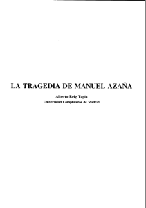 LA TRAGEDIA DE MANUEL AZANA - revista Historia Contemporánea