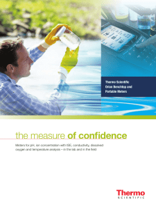 the measure of confidence - Thermo Fisher Scientific