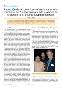 Revista Española de Física 21, 2, 58-60