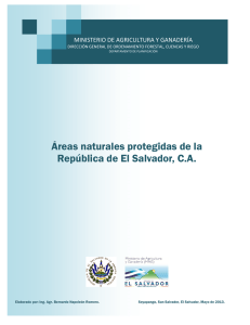 Áreas naturales protegidas de la República de El Salvador, C.A.