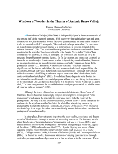 Windows of Wonder in the Theater of Antonio Buero Vallejo