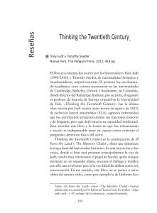 Thinking the Twentieth Century Reseñas
