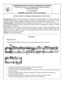 lenguaje y práctica musical - Universidad Complutense de Madrid