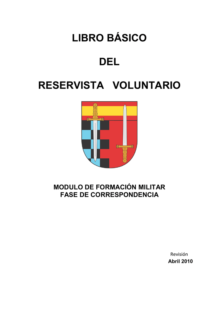 Libro Básico Del Reservista Voluntario