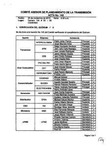 Acta No.142 - Sistema de Informacion Eléctrico Colombiano > Inicio