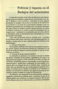 Pobreza y riqueza en el Badajoz del seiscientos