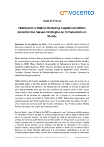 CMVocento y Mobile Marketing Association (MMA) presentan las