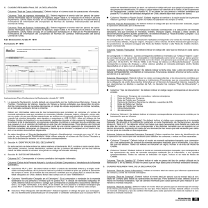 5. CUADRO RESUMEN FINAL DE LA DECLARACIÓN Columna