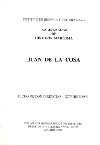 JUAN DE LA COSA - Armada Española