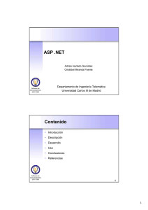 ASP.NET - Departamento de Ingeniería Telemática