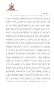Informe del 2011-02-01 - Municipalidad de Villarrica