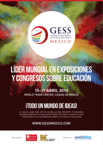 LÍDER MUNDIAL EN EXPOSICIONES Y CONGRESOS SOBRE