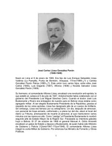 José Carlos Llosa González Pavón