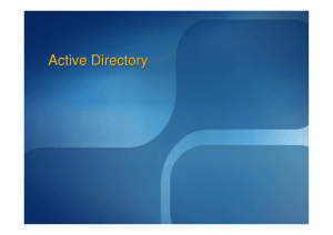 Active Directory Active Directory