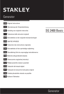 Generator Generator SG 2400 Basic