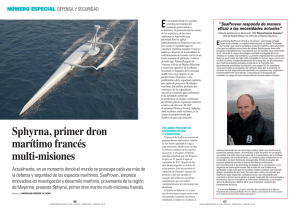 Sphyrna, primer dron marítimo francés multi-misiones