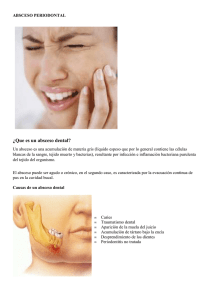 ABSCESO PERIODONTAL