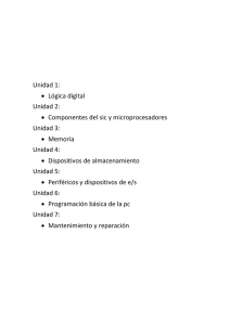 Unidad 1 - Msc.Ing.Leonel Martinez