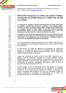 Nota de Prensa_OEP Excepcional 94.000 plazas en el SNS_29 de